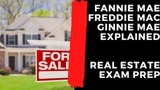 Fannie Mae, Freddie Mac, Ginnie Mae  Chapter 15