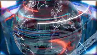 3D Broadcast Globe | Text Version