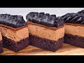 Простой и Очень вкусный Шоколадный Муссовый Торт  БЕЗ добавления красителей!