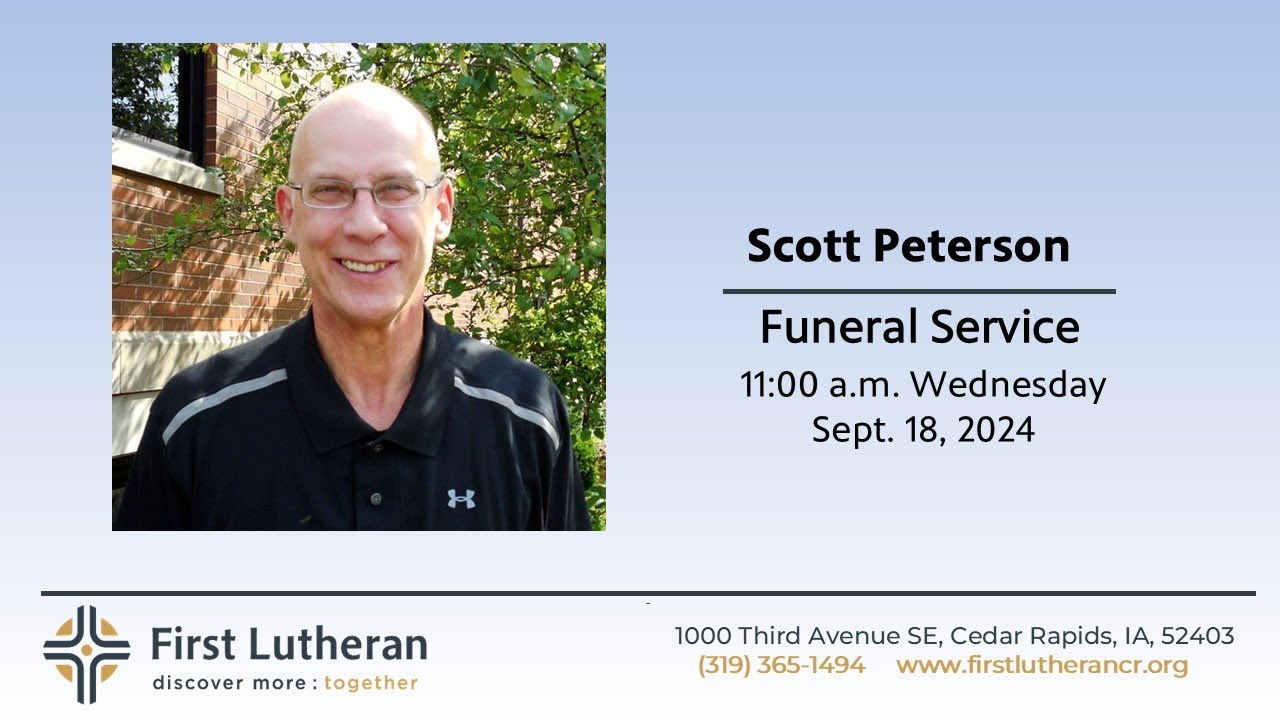 Scott Peterson Funeral Service - Sept. 18, 2024 - YouTube