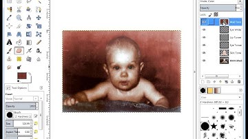 GIMP Activity 6a - 03 - Color Layers for Wall, Blanket