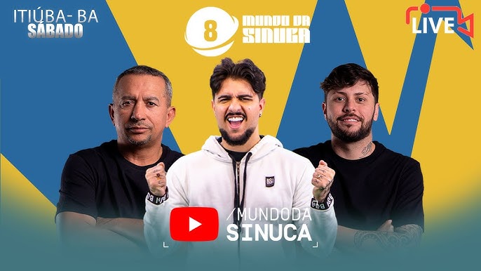 4ª COPA MUNDO DA SINUCA - AO VIVO 