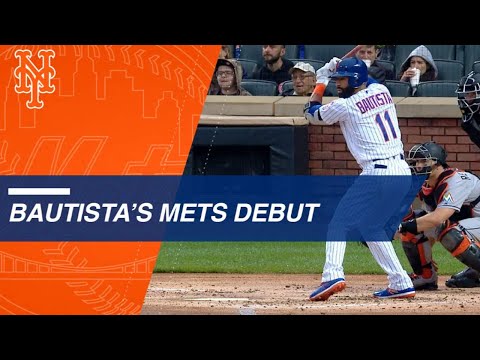 Jose Bautista's Mets Debut