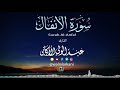 سورة الأنفال    عبدالولي الاركاني  