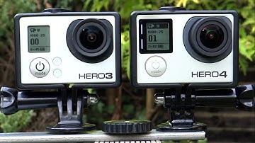 Gopro HERO 3 BE vs 4 Black comparison test: slow motion, night / low light. Гопро сравнение.