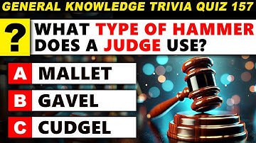 General Knowledge Questions For Everyone! Ultimate Trivia Quiz Round 157