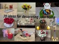 (70 ideas for decorating your home) 70 идей декора на наших канале