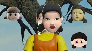 Squid game doll Young-hee Face change screenshot 5