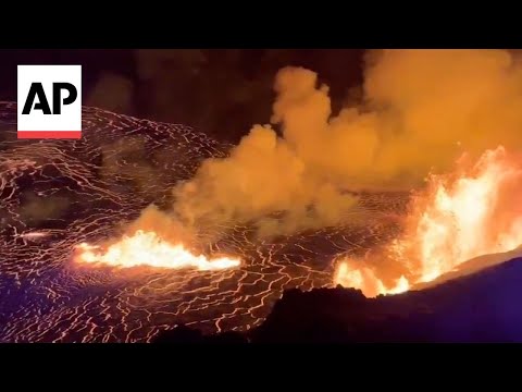 Kilauea volcano begins