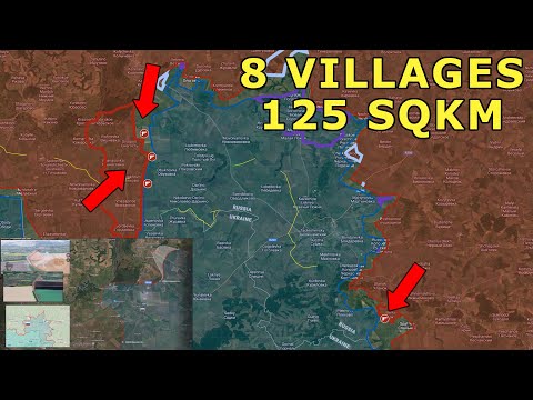 Russian Counterattack Recaptures 8 Villages Totalling 125SQKM