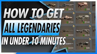 Outriders - How To Get ANY\/ALL Legendaries in under 10 minutes! INSANE \\