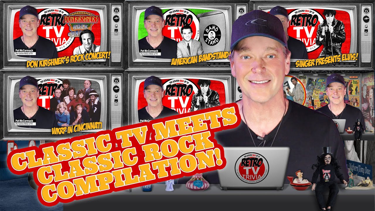 Classic TV Meets Classic Rock in a Compilation of Retro TV Trivia Episodes!