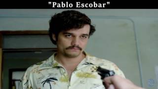 Série Narcos Pablo Escobar - Les Vrais Visage Des Personnages Principaux