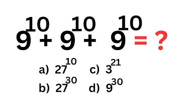 Nice Exponential Problem | Sum Of Powers..