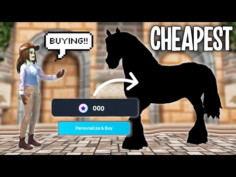 BUYING THE *CHEAPEST* HORSES IN STAR STABLE ONLINE!!