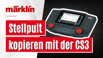 Mit der Märklin CS3 ein Stellpult kopieren