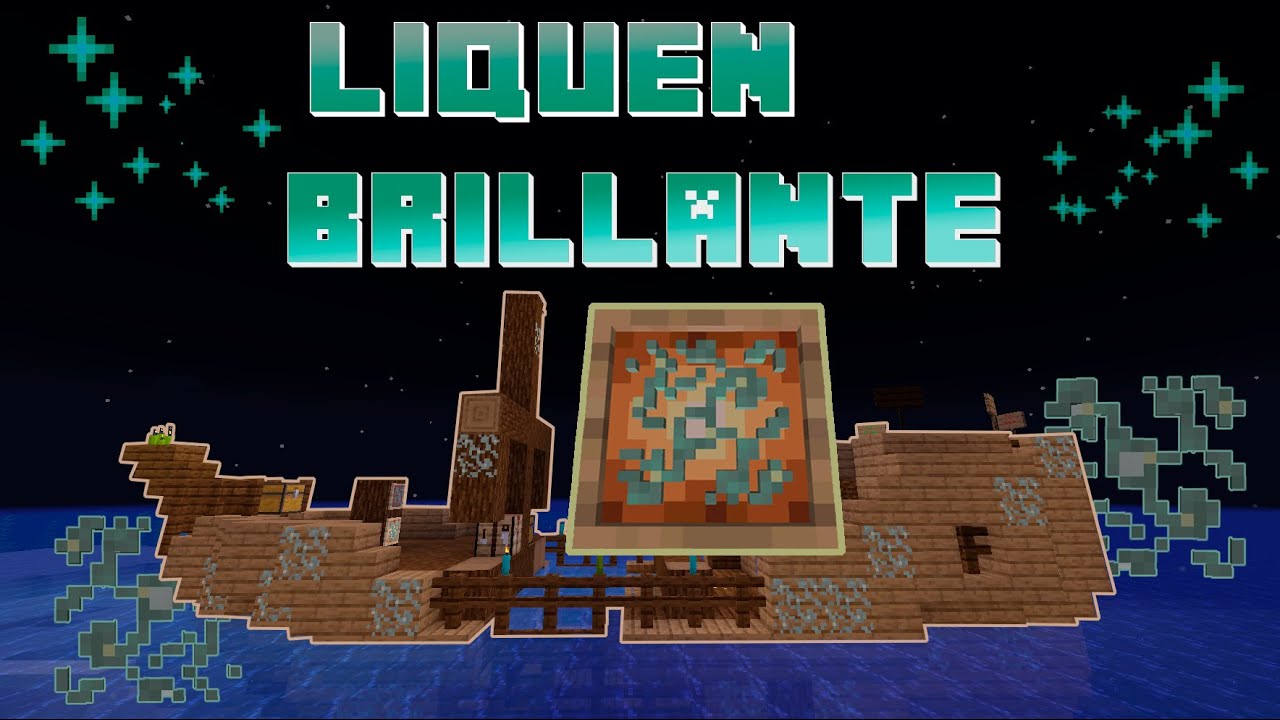 Plug Craft BR - Glow lichen (Líquen brilhante) no Minecraft