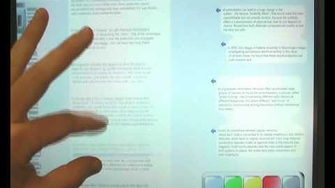 LiquidText Demo Video (Basic system)