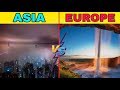 ASIA VS EUROPE FULL COMPARISON VIDEO IN HINDI || कौनसा महाद्वीप है ज्यादा कमाल || EUROPE VS ASIA
