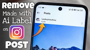 How to Remove Made with Ai Label on Instagram Post