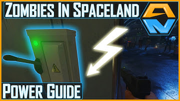 All Power Locations - "Zombies in Spaceland" Easy Guide - Infinite Warfare Zombies
