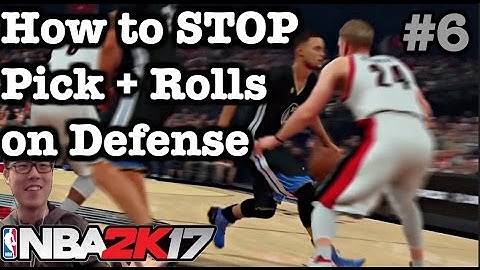 NBA 2K17 Defense Tips How to defend pick + rolls. 2K17 Defensive settings Lockdown defense tips #6