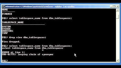 Oracle DBA Justin -  How to re-create a dropped/deleted data dictionary view