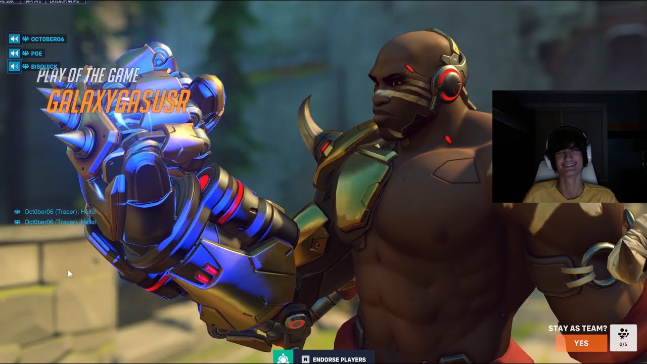 Overwatch 2 Rank 1 Doomfist Cartifan Лучший рейтинг Уинстона и Кулака Смерти Геймплей