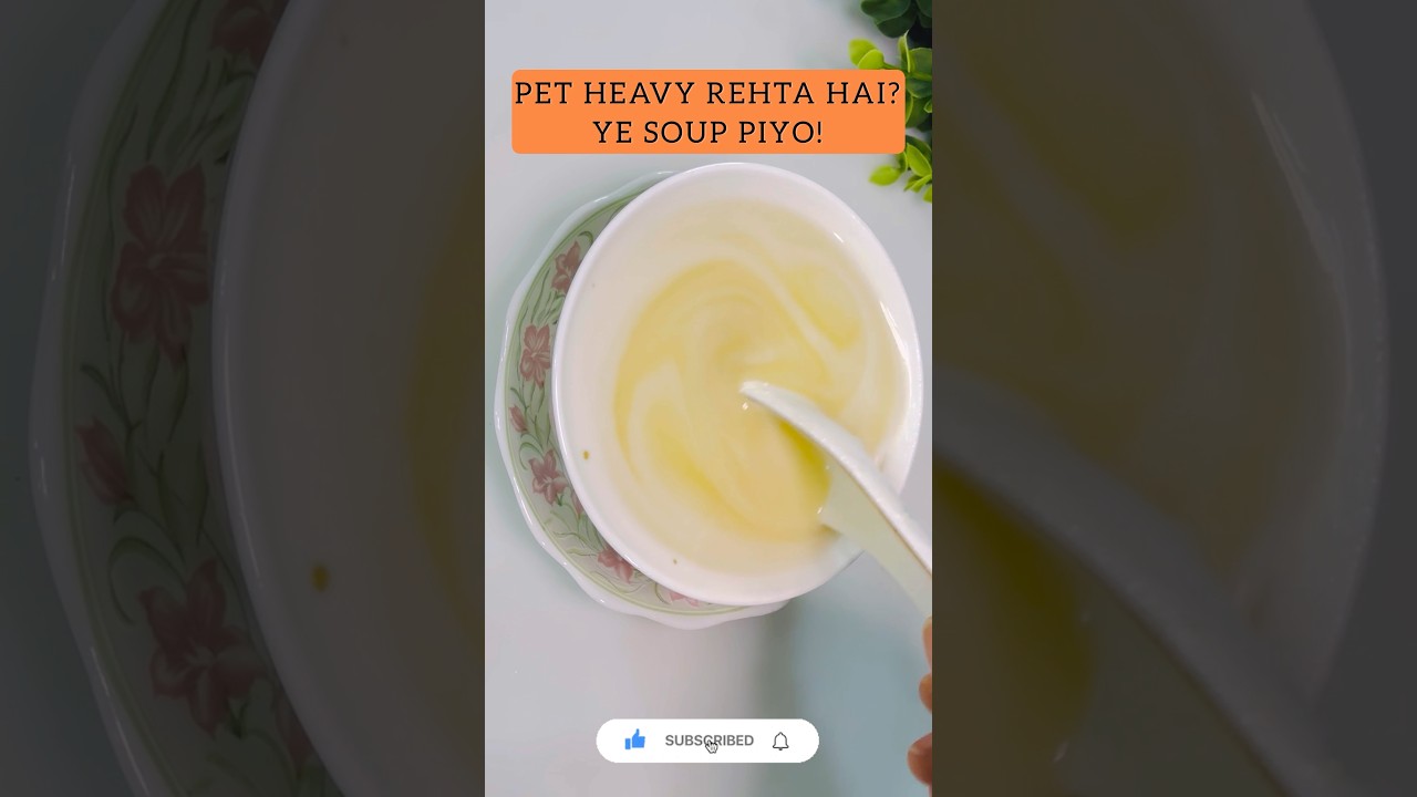 Moong Dal Stock Soup | Weight Loss & Protein Rich | No Oil | Healthy Soup