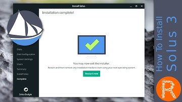 How To Install Solus 3