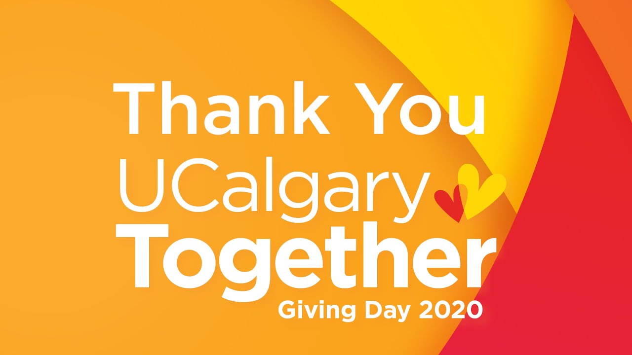 University Giving Day Thank You