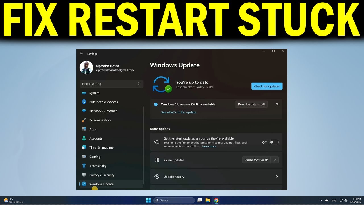 How To Fix WINDOWS 10/11 Laptop Stuck on Restarting Screen - YouTube