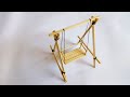 HomeCraft Ideas - How To Make A Swing From Bamboo Sticks HomeCraft Ideas - How To Make A Swing From Bamboo Sticks