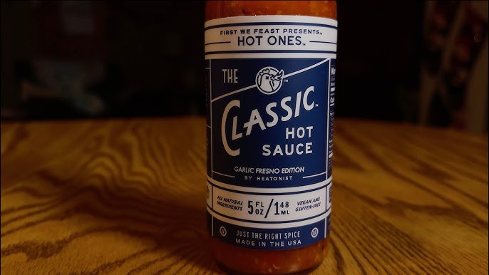 Hot Ones  The Classic Garlic Fresno Hot Sauce 5oz 