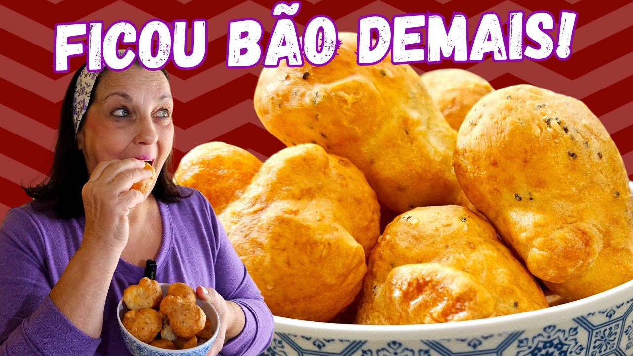 COM SÓ 2 INGREDIENTES EU FIZ ESSA DELÍCIA ZERO GLÚTEN (SEM GORDURA E SEM OVOS)