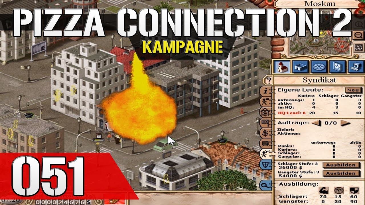 Let's Play Pizza Connection 2 051 Hauptquartier in die Luft sprengen