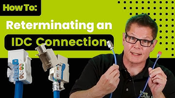 How To: Reuse Keystone Jacks and Field Termination Plugs for Ethernet Cable Terminations