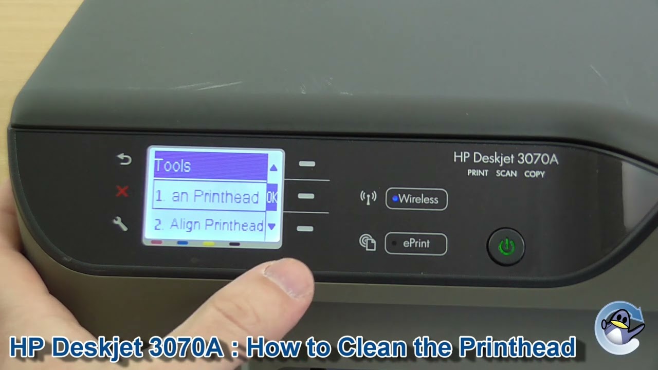 HP 3070A: How Cleaning Cycles - YouTube