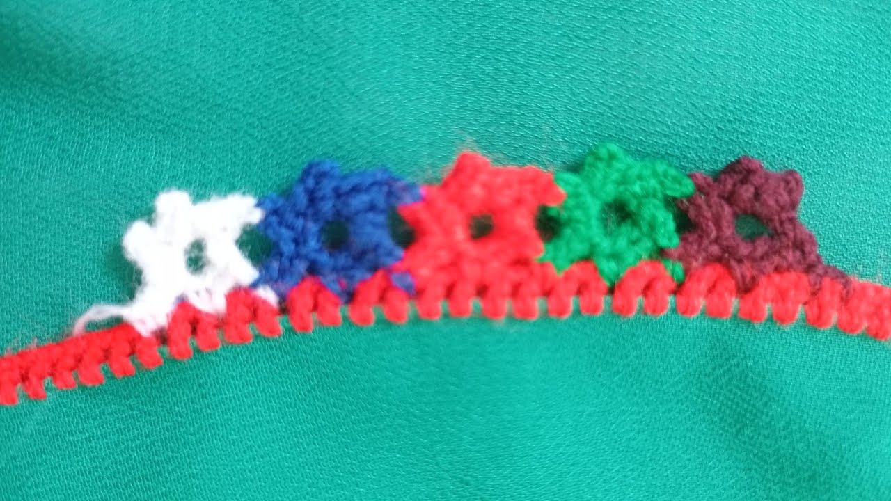 آموزش کریشی/کریشی جدید/easy and simple crochet/new design crochet
