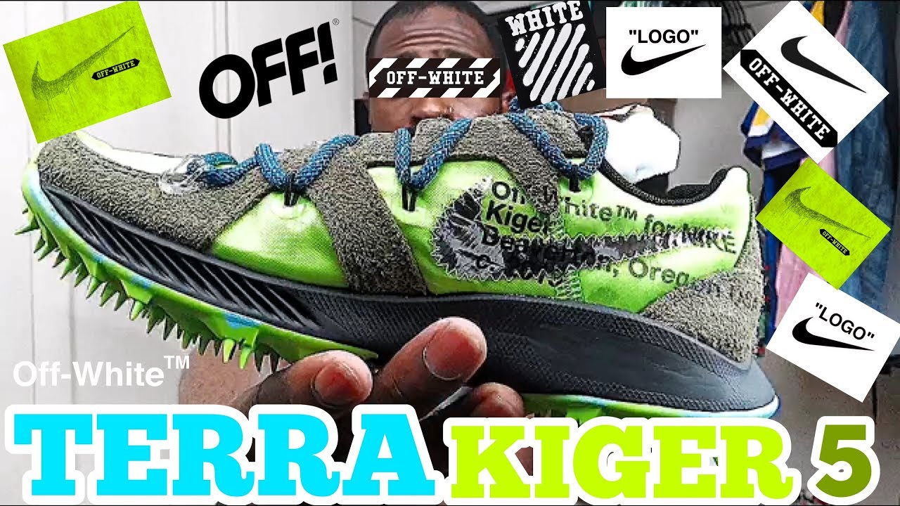 nike zoom terra kiger 5 x off white