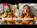 NEWBORN MORNING ROUTINE 2021 | First time mom !