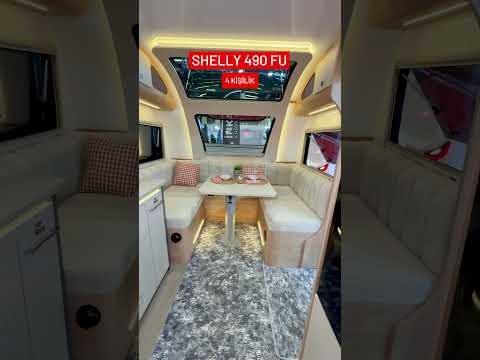 İnka Karavan 490 FU | 4 kişilik yerleşimi ve geniş yaşam alanıyla konforlu bir karavan deneyimi