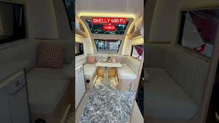 İnka Karavan 490 FU | 4 kişilik yerleşimi ve geniş yaşam alanıyla konforlu bir karavan deneyimi