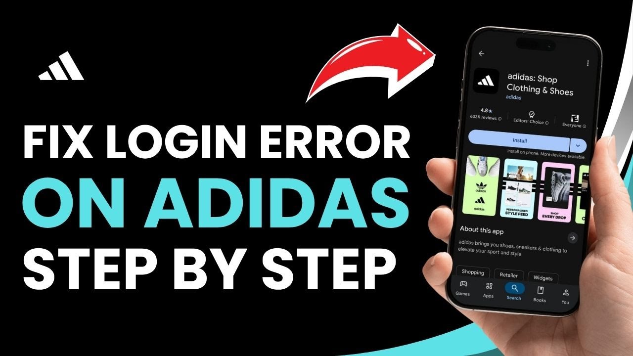 How to Fix Login Error Adidas App ! - YouTube
