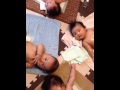 股関節を柔らかく、お通じにも効くベビマ♪お膝のベビーマッサージ♪