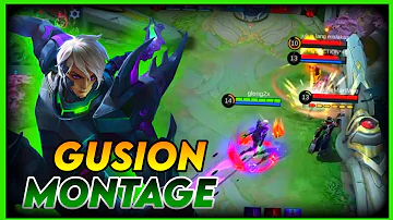 GUSION MONTAGE #2‼️Damon Empero ft. Veronica -Vacation🤘