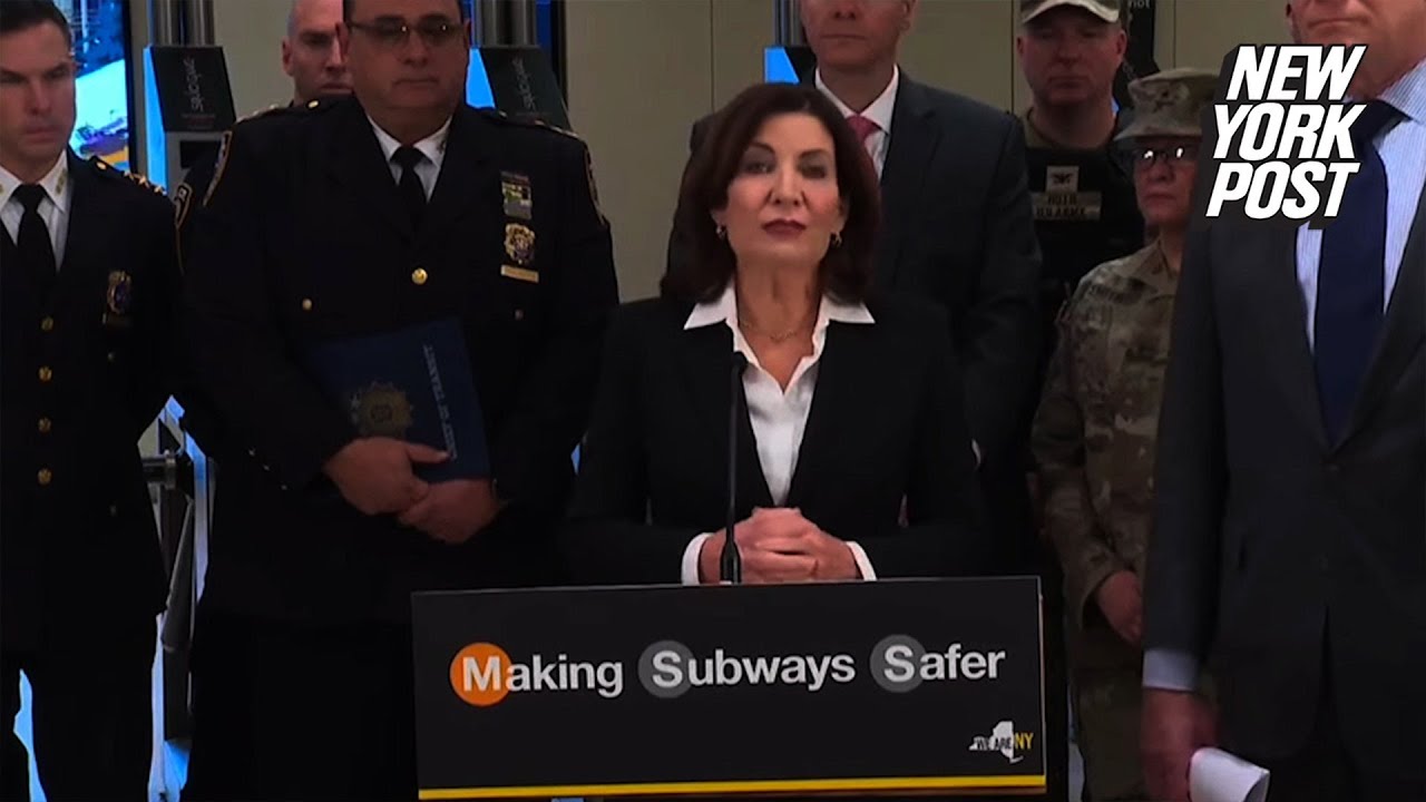 Hochul announces the deployment of 250 more National Guard members into the subways for the holidays