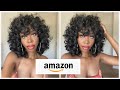 AMAZON SYNTHETIC CURLY WIG $27 / ELIM