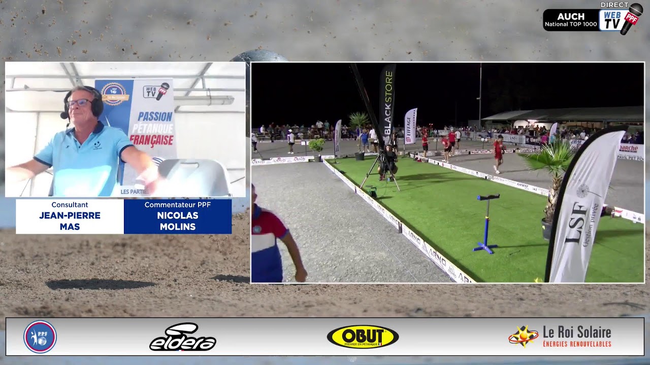 Miniature : Web TV PPF TOUR 2024 - National TOP 1000 AUCH - 16ème finale: Equipe SANTUCCI contre Equipe ROUSSEAU