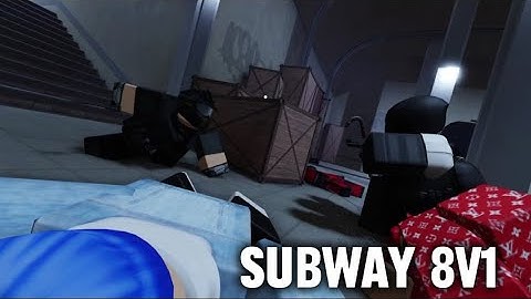 Subway 8v1 || Roblox Animation